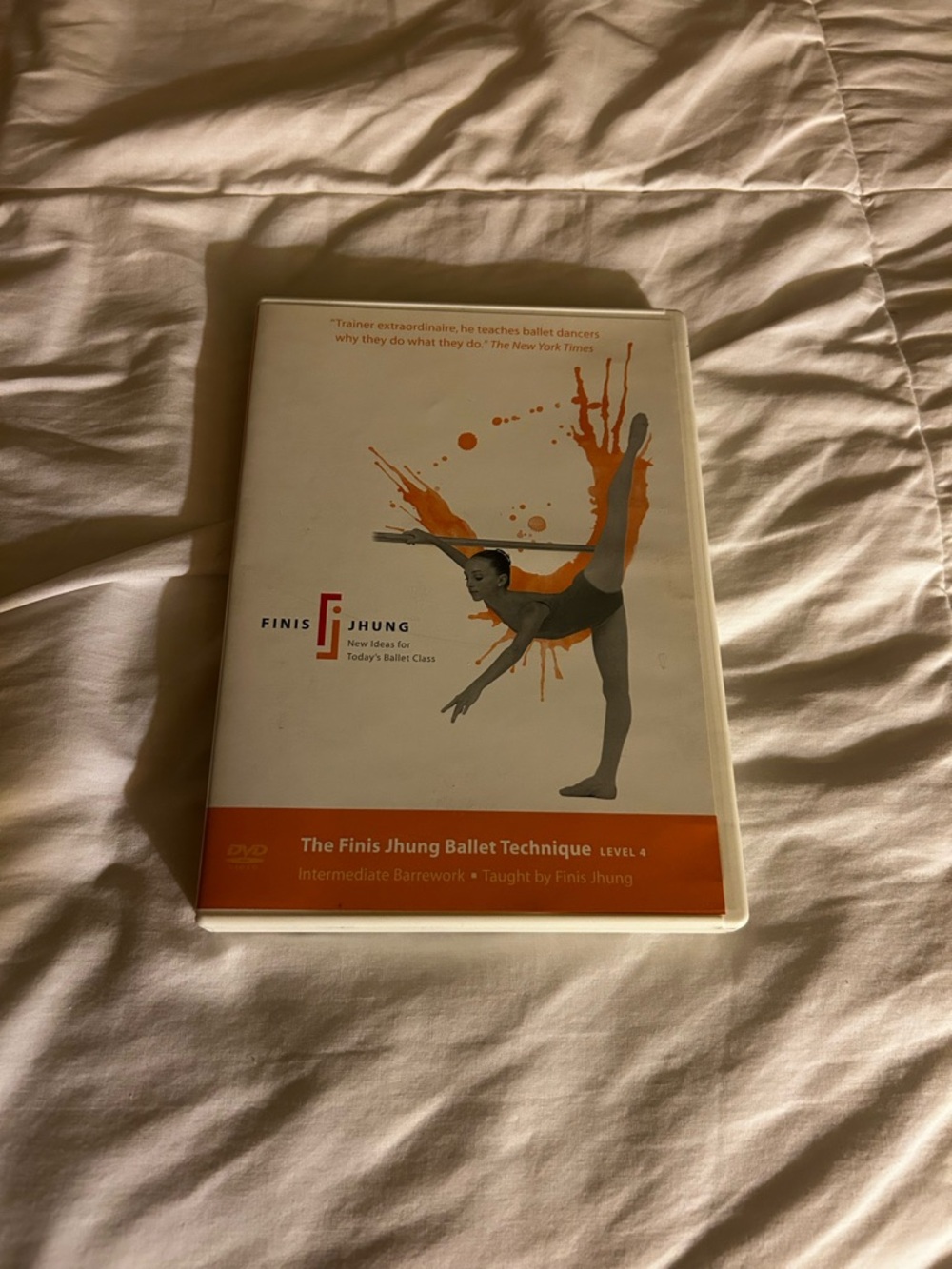 Rare Finis Jhung Ballet Technique Level 4 Dance DVD